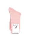Pantherella, Poppy - Ladies' Flat Knit Ankle Sock - Egyptian Cotton Pink