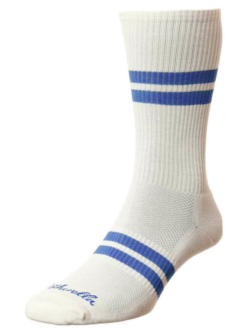 PANTHERELLA Sports Luxe Cotton Socks in White