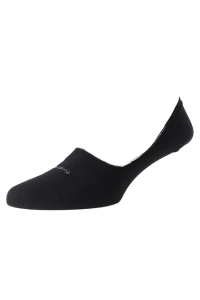 PANTHERELLA  Womans No-Show Cotton-Blend  Socks in Black