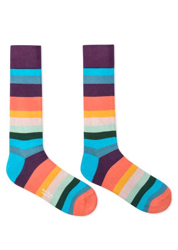 PAUL SMITH  NEW 'Artist Stripe' Socks