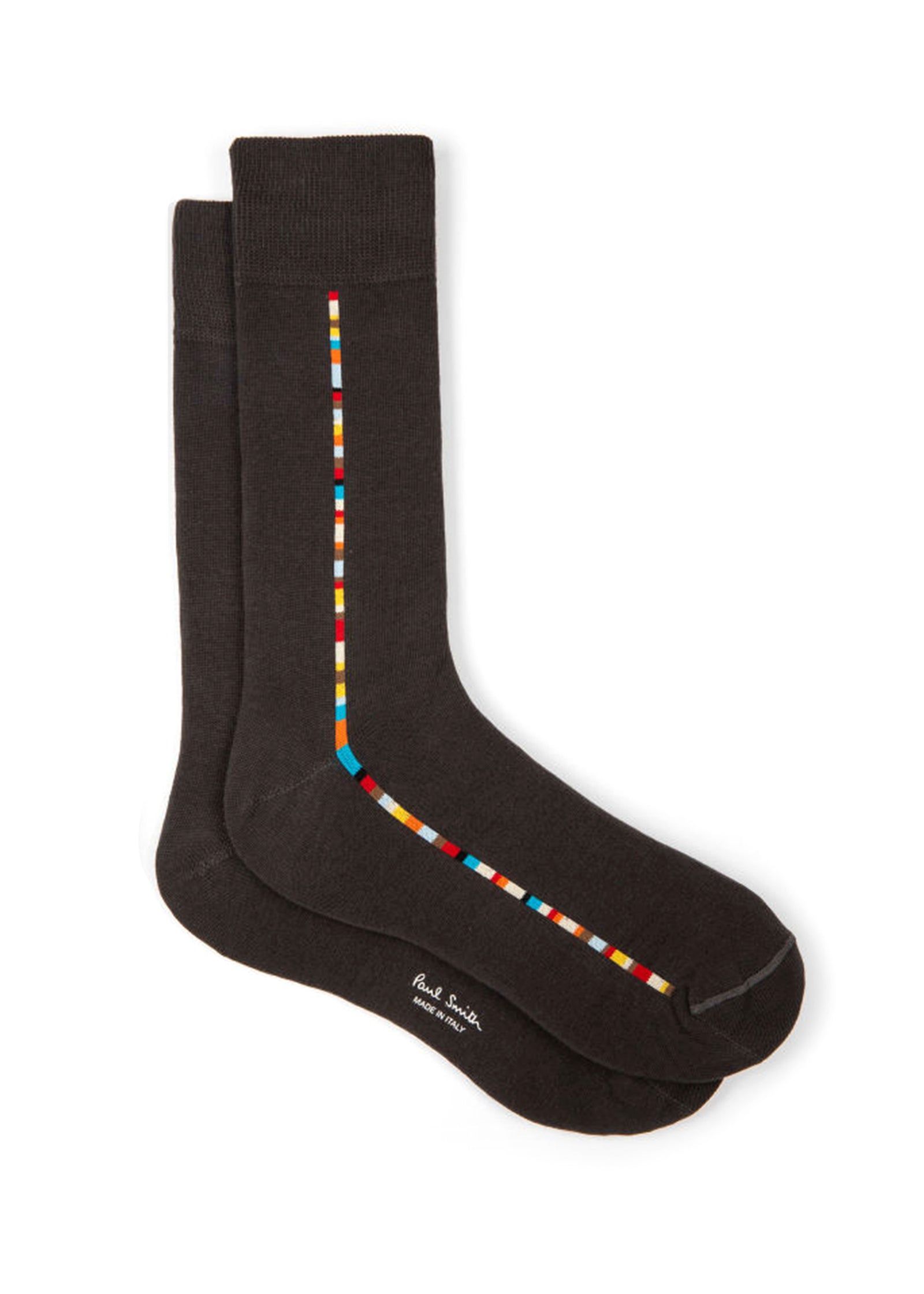 PAUL SMITH Vittore Central 'Signature Stripe' in Dark Grey