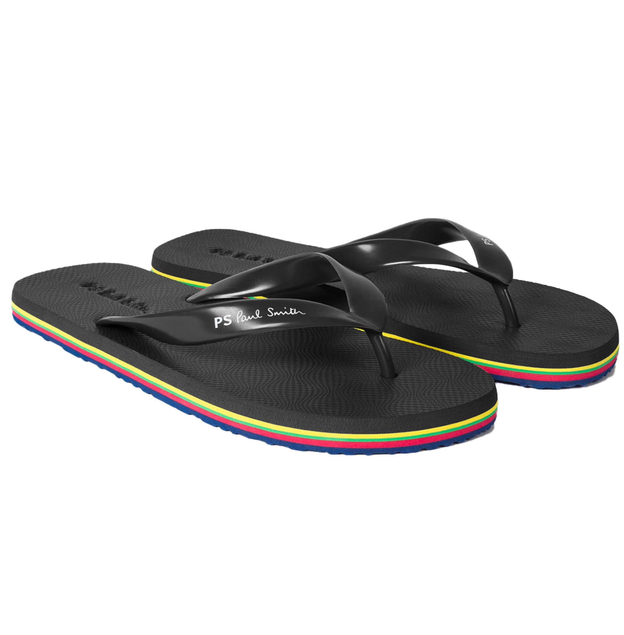 Paul Smith Men's Dale Flip Flop Shoe in Black - Solespun