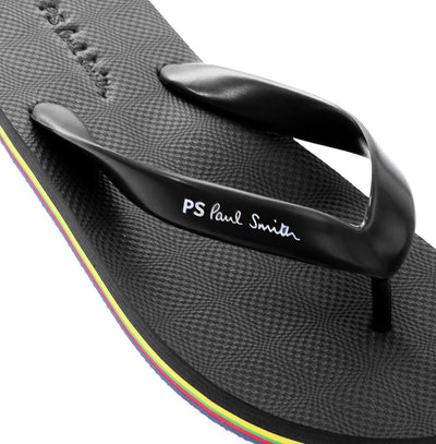 Paul Smith Men's  Dale Flip Flop Shoe in Black