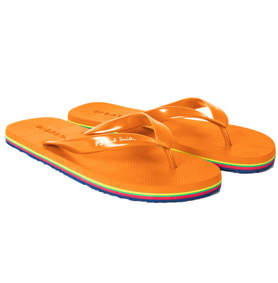 Paul Smith Men's  Dale Flip Flop Shoe in Orange