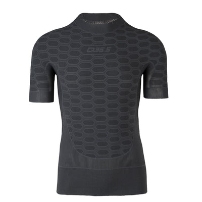 Q36.5 Mens Base Layer 3 Short Sleeve in Anthracite
