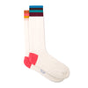PAUL SMITH  White 'Artist Stripe' Cuff Odd Socks