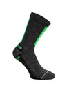 Q36.5 Be Love Zero Merino Wool and Silk Cycling Socks in Dark Grey