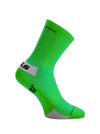 Q36.5 Ultra Light Cycling Socks in Green Fluro