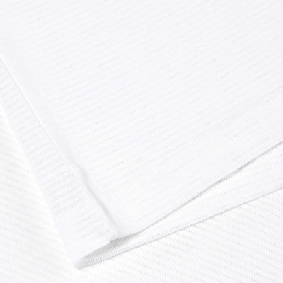 Sunspel Cellular Cotton Underwear Vest In White