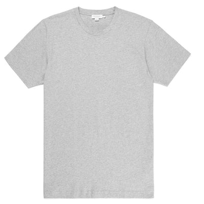 Sunspel Men's Cotton Riviera T-Shirt in Grey Melange