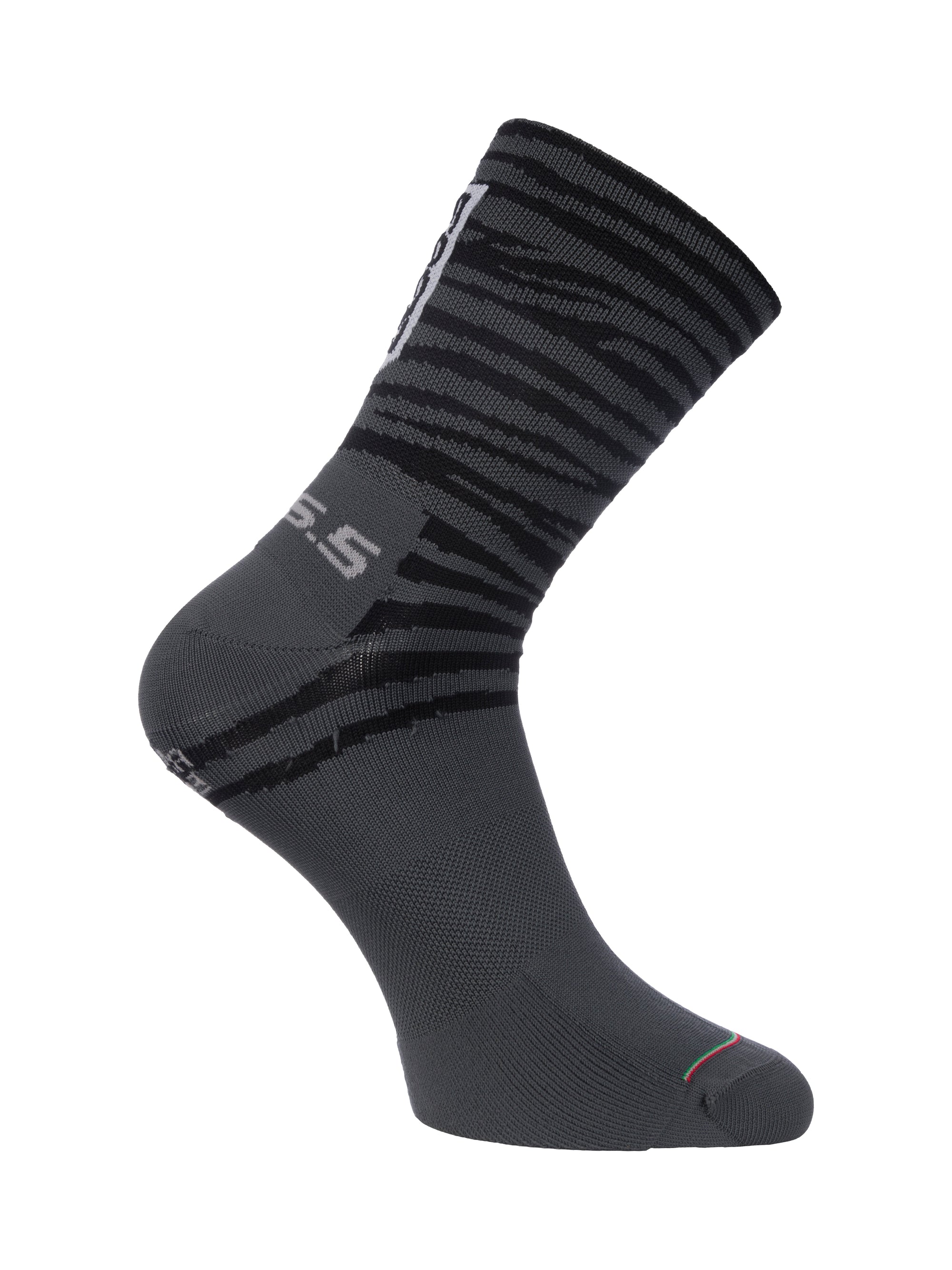 Q36.5 Ultra Tiger Cycling Socks in Black  (New)