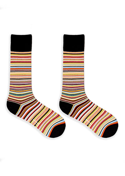 PAUL SMITH Men's Narrow Signature Stripe Socks.